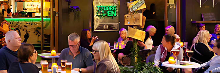 Beer Sign for Tuborg Beer