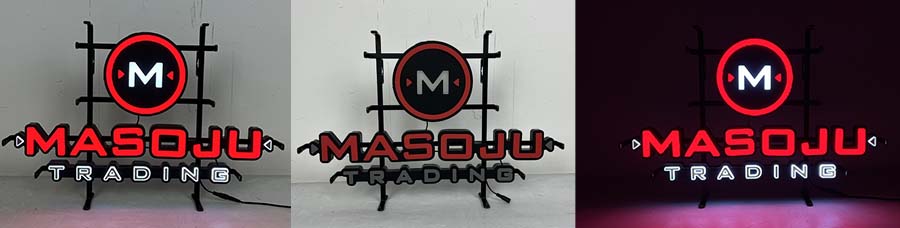 custom led neon company sign