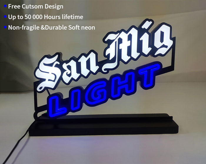 San Mig Light Neon Sign for desktop
