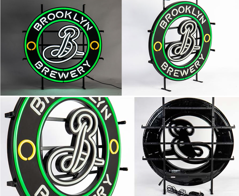 brooklyn brewery custome bar led neon sign
