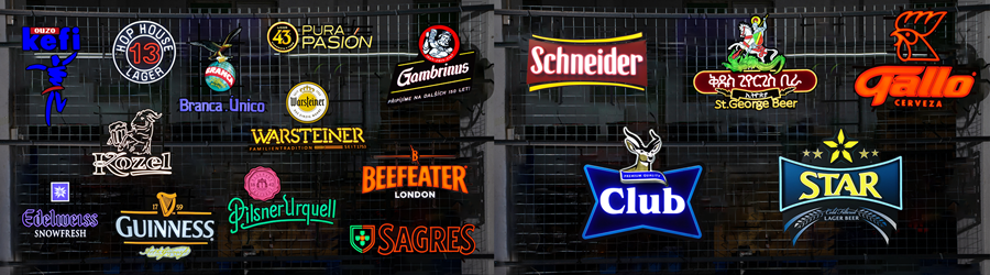 custom made cocktail led bar sign company