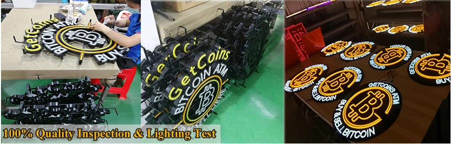custom money neon sign board most advanced technology