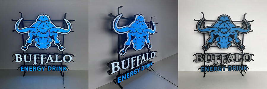 BUFFALO neon energy drink supplier