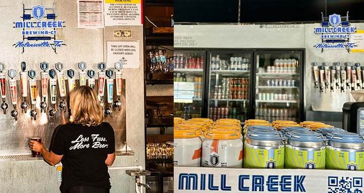 Custom Neon Beer Signs For Mill Creek Beer