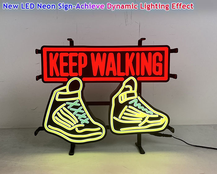 johnnie walker neon sign
