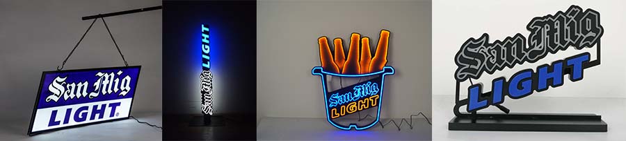 san mia led beer neon lights drink bar signs