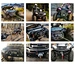 1100kg 2500lbs 1ton winch for atv small mini 12v electric winch