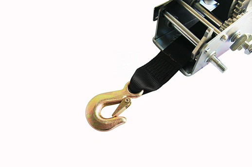 webbing boat winch