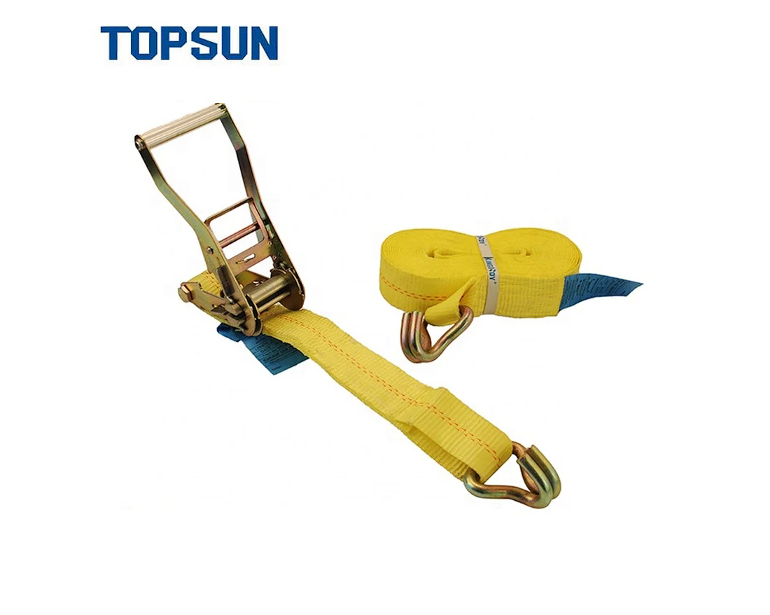 TOPSUN 聚酯货物绑带卡车棘轮绑带运输用