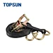 logo printing ratchet strap