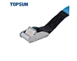 TOPSUN correa de amarre con hebilla de leva negra de 25 mm correas sin fin con hebilla de leva con logotipo