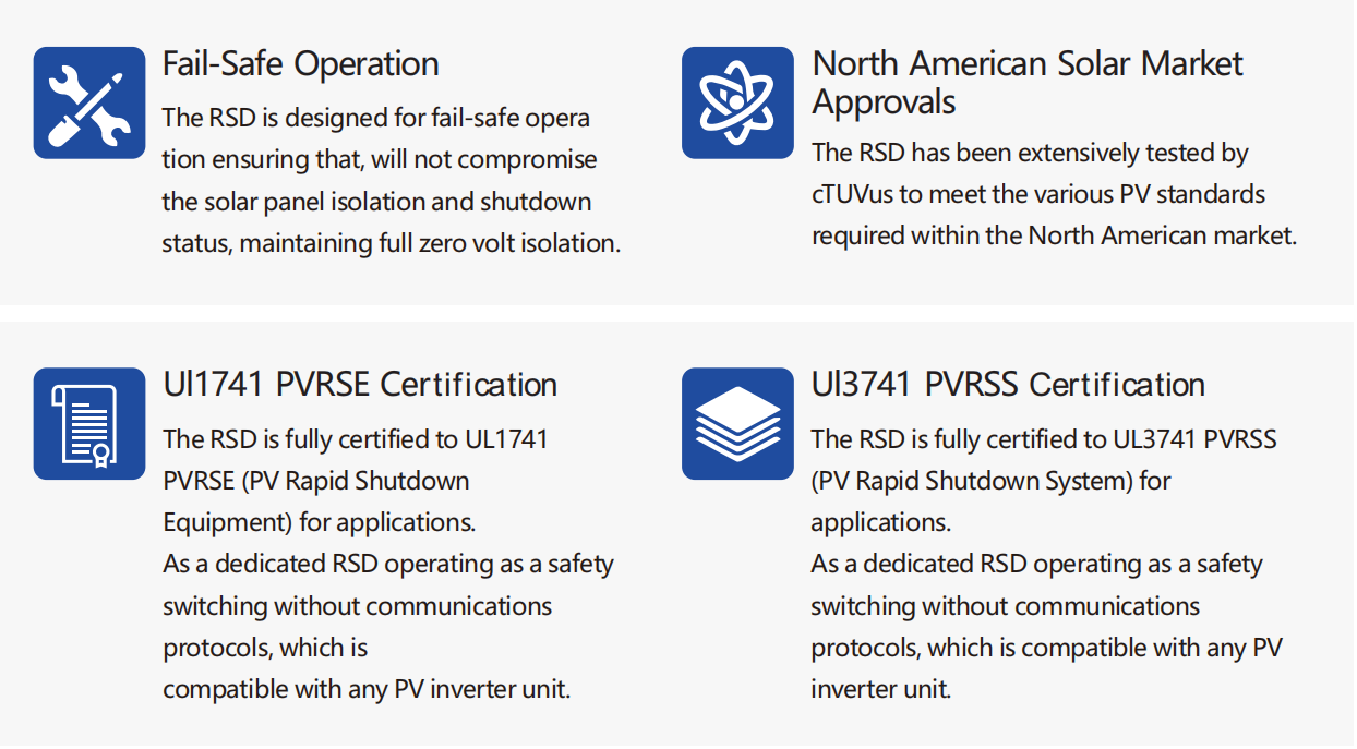 Module Level rapid shutdown Device YRSD-P/PLC