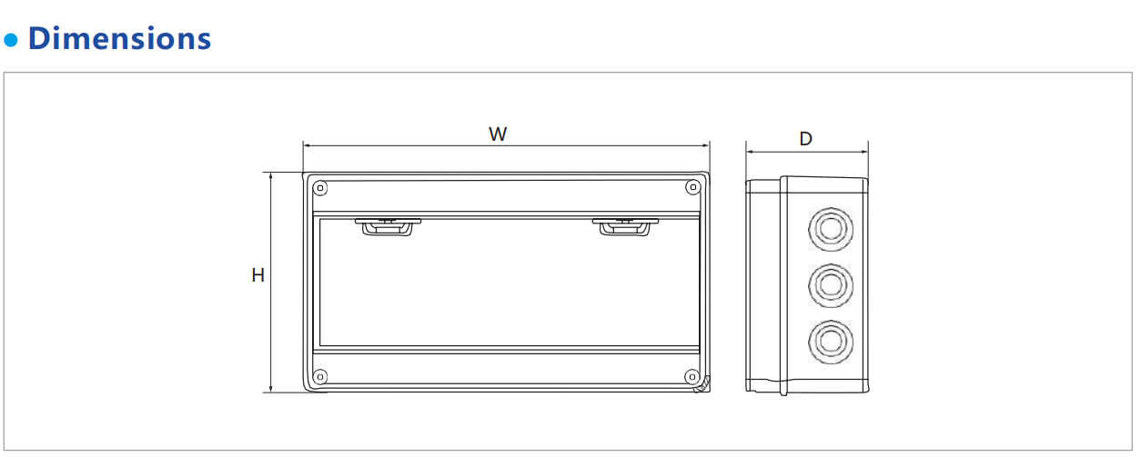 Waterproof Distribution Box YHA/YHT