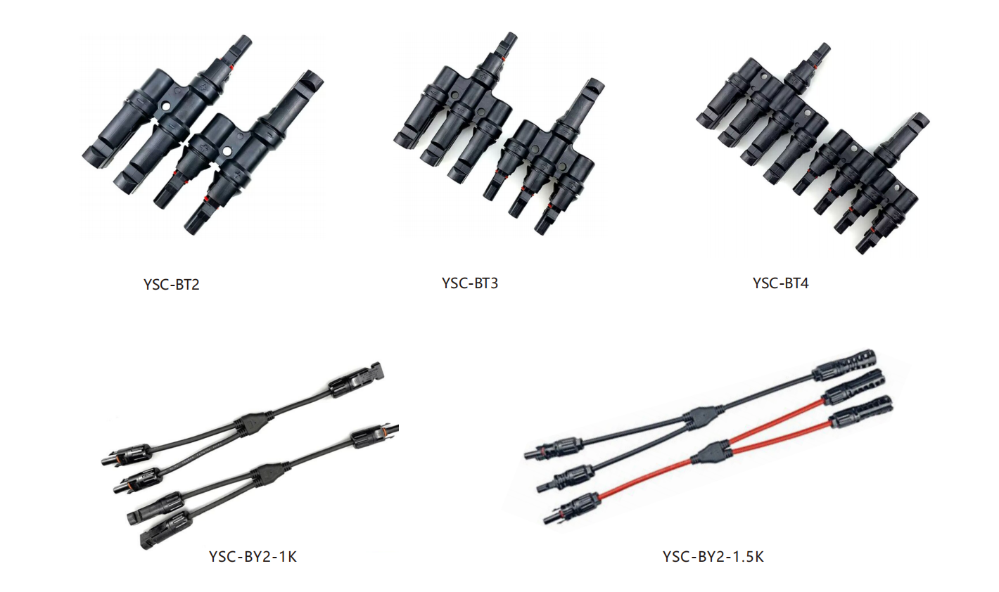 Solar Splice Connector Adapter Cable YSC-BT/BY