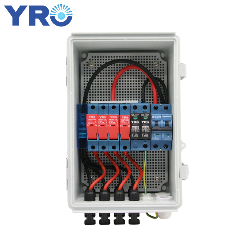 PV combiner box 4 in 1 out DC550V