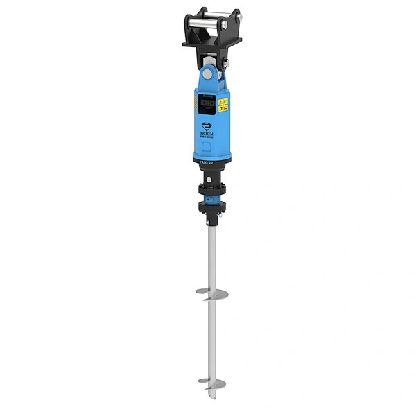Helical Pile Informatization Installation System with 50000Nm