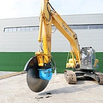 Excavator Rock Saw, A Must-have Fast Cutting Tool For Quarries, Can Cut A Variety Of Stone Materials