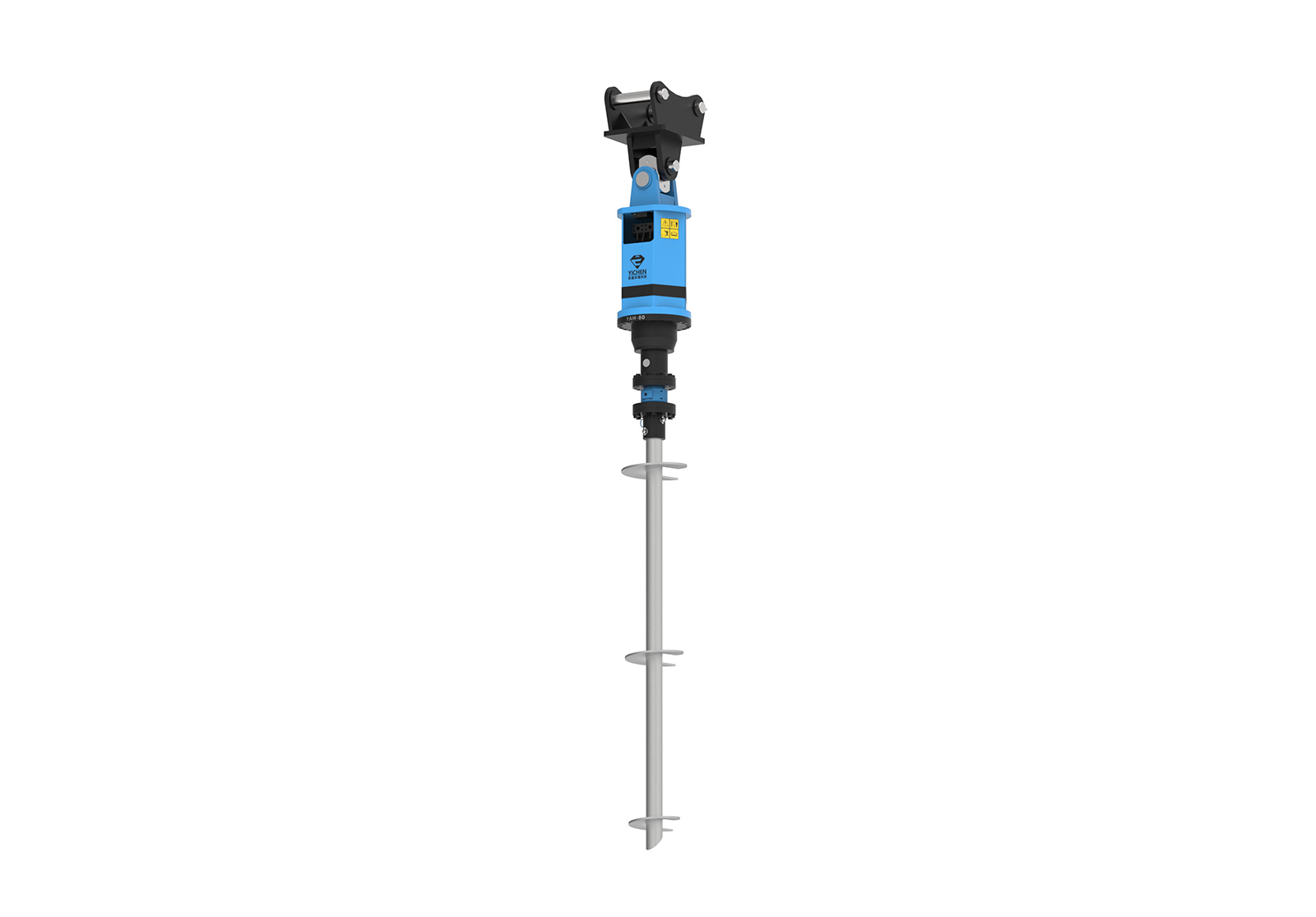 Helical Pile Informatization Installation System with 80000Nm