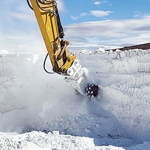 Unexpectedly, The Drum Cutter Can Be Used To MJine Gypsum Mines, The Efficiency is eye-opening！