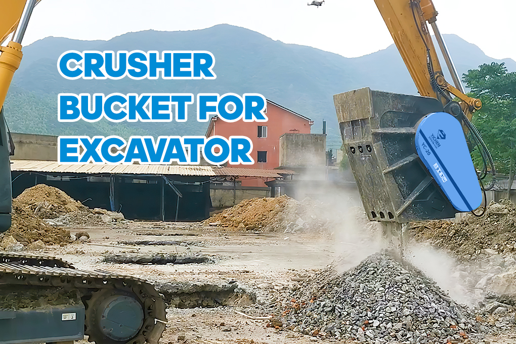 Crusher Bucket For Excavator