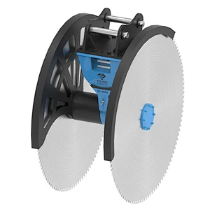 Double Blade Rock Saw for 20-36t Excavator