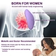 WY0577 DAISY - Cheast Massager Or Panty Vibrator, breast massage, lactation massage custom manufacturer-WINYI-info@szwinyi.com