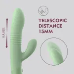 telescope vibrator sex toy supplier, wholesale sex toy factory provide OEM ODM service-WINYI
WY0611-thrusting rabbit vibrator-szwinyi.com-WINYI sex toy factory