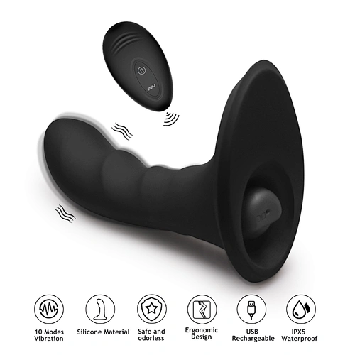 WY0572 ANDREW - Vibrating Anal Toys, anal plug, sex toy custom manufacturer-WINYI-info@szwinyi.com