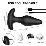 WY0563 CARL - Remote Control Anal Toys, prostate massage, anal plug, sex toy custom factory-WINYI-info@szwinyi.com