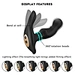 WY0522 CHARLES II - Vibrating Anal Toys, prostate massage, sex toy custom factory-WINYI-info@szwinyi.com
