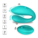 WY0553 HELEN - Remote Control Couple toys Vibrator, U shape vibrator, wearable vibrator, sex toy for women,  custom manufacturer-WINYI-info@szwinyi.com