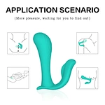 WY0568 JULIA - Wearable Panty Vibrator, butterfly vibrator, dual head vibration, sex toy for women custom manufacturer-WINYI-info@szwinyi.com