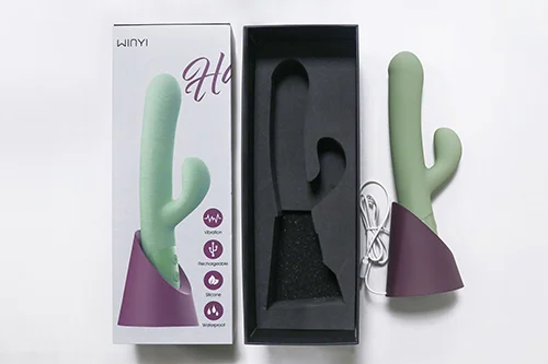 WINYI- adult toy thrusting vibrator-rabbit vibrator with luxury packaging