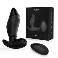WY0604 ALEX- Remote Control Anal Toys, prostate massage, custom manufacturer-WINYI-info@szwinyi.com