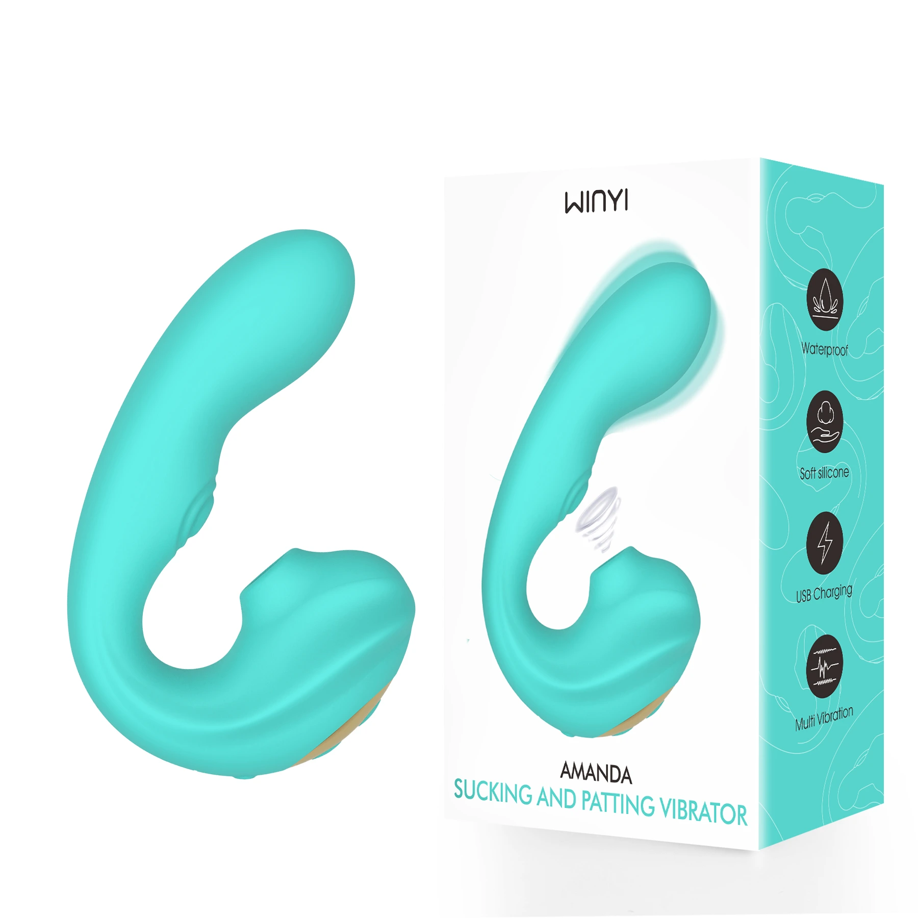 winyi-2023-2024 new hot selling 3 in 1 vibrator manufacturer factory design 