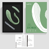 https://bit.ly/appvibrator
WY0614-Doris-remote controlled vibrator C-shaped couple sex vibrator, made of liquid silicone, very soft and comfortable
paired with newest creative design packaging.
WINYI
couple sex vibrator toy manufacturer-wholesale