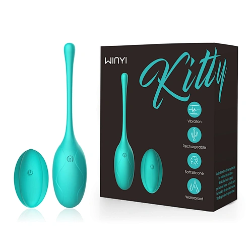 WY0554 KITTY - Remote Control Love Eggs, bullet egg vibrator, wireless vibrator, sex toy for women custom manufacturer-WINYI-info@szwinyi.com