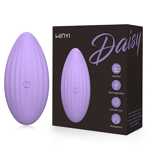 WY0577 DAISY - Cheast Massager Or Panty Vibrator, breast massage, lactation massage custom manufacturer-WINYI-info@szwinyi.com