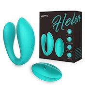 WY0553 HELEN - Remote Control Couple toys Vibrator, U shape vibrator, wearable vibrator, sex toy for women,  custom manufacturer-WINYI-info@szwinyi.com