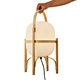 Wooden LED Decorative Lighting Fixtures, Wood Table Lamp For Home