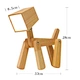 Wireless battery Children's Room Lovely Animal dog LED WoodenTable Lamp with touch sensor