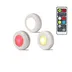 factory supply surface mount or recessed mount led under cabinet puck light