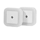 1pack  motion sensor Plug-in Nightlight with Dusk-to-Dawn Sensor for Bedroom, Kids Room, Bathroom, Kitchen, Hallway, Warm White