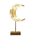 Battery Powered Moon Shape Bedside Light Desk Lamp