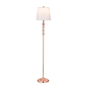 Rose gold plating K5 crystal LED Floor Lamp standing light indoor lamp with plug switch for living Room home studio salon