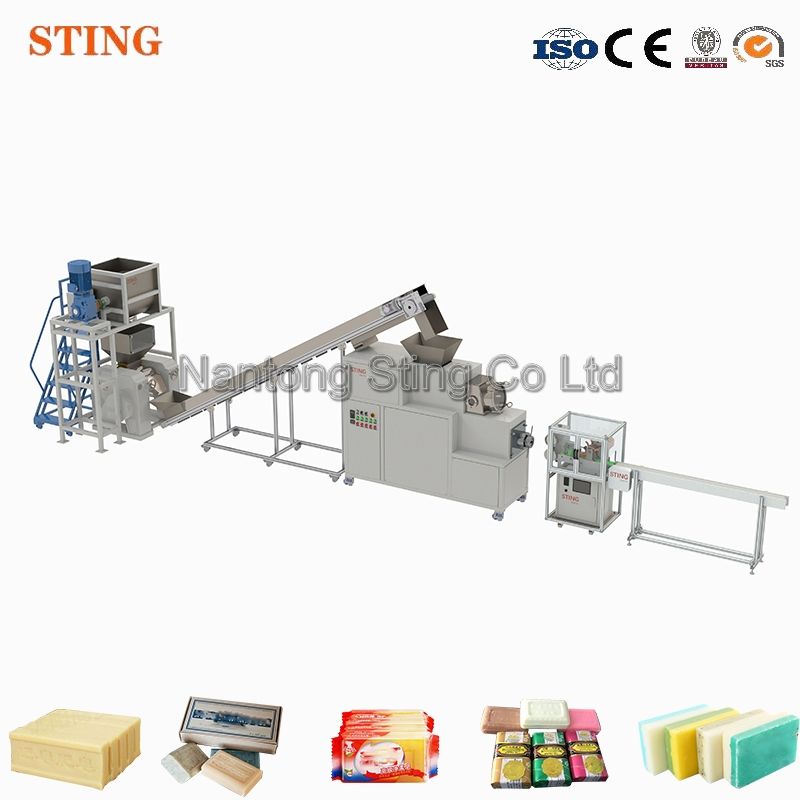 complete laundry soap production line
