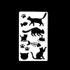 stencil templates reusable washable