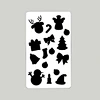 stencil templates reusable washable