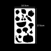 stencil templates reusable washable