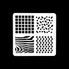 stencil templates reusable washable